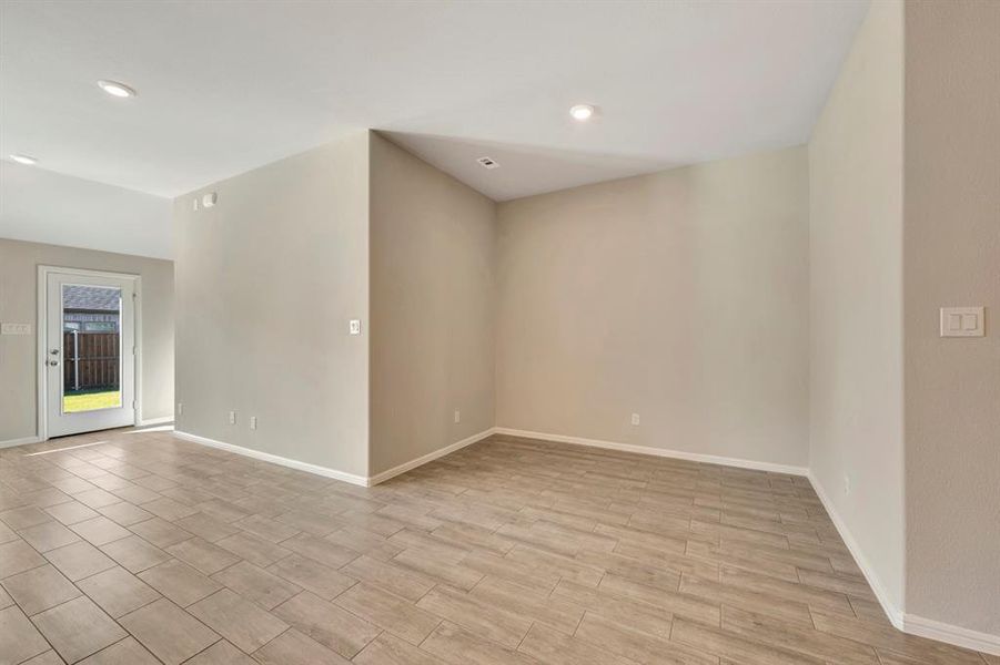 Spacious, unfurnished interior of a new home in Woodstone, Providence Village (Image 36). Spacious, unfurnished interior of a new home in Woodstone, Providence Village (Image 36).