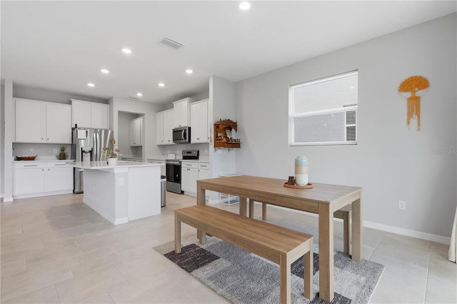 Furnished interior view inside a new home in Deerbrook, Land O' Lakes (Image 8).