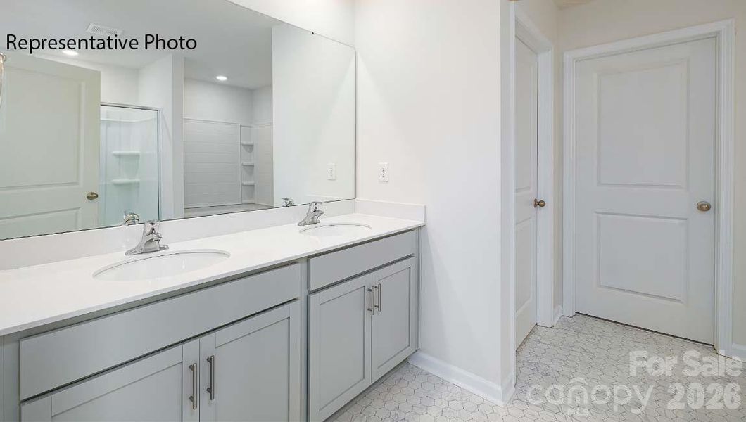 Furnished interior view inside a new home in Huffman Ridge, Hickory (Image 3).