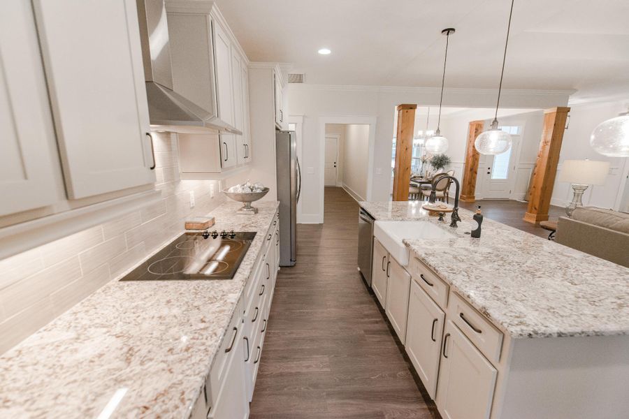 Representative furnished interior of a home built from the McKinley by Bill Clark Homes in The Sanctuary at Sunset Beach, Sunset Beach (Image 17). Representative furnished interior of a home built from the McKinley by Bill Clark Homes in The Sanctuary at Sunset Beach, Sunset Beach (Image 17).