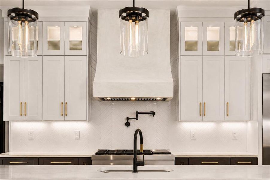 Close-up of interior finishes inside a home in , Alpharetta (Image 21).