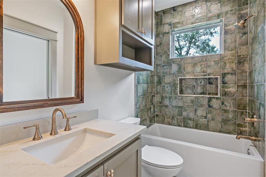 Furnished interior view inside a new home in , Flint (Image 12).