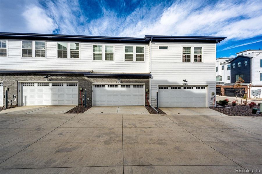 2 Car attached garage