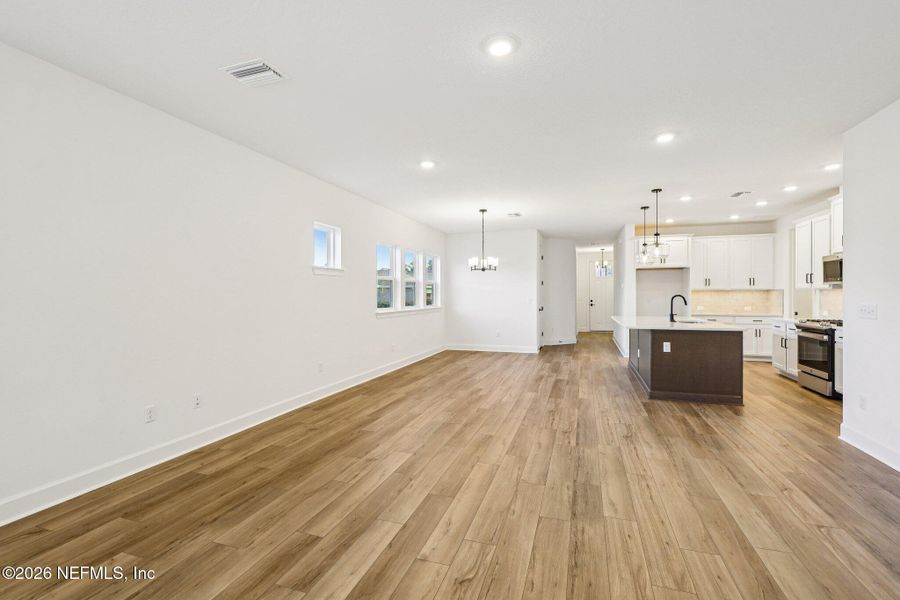 Spacious, unfurnished interior of a new home in Brookside at Shearwater, St. Augustine (Image 33).