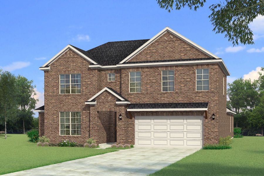 The Vienna - Hill Country Elevation