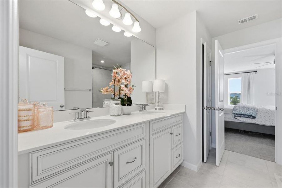 Furnished interior view inside a new home in Lakewood Park, Deland (Image 35).