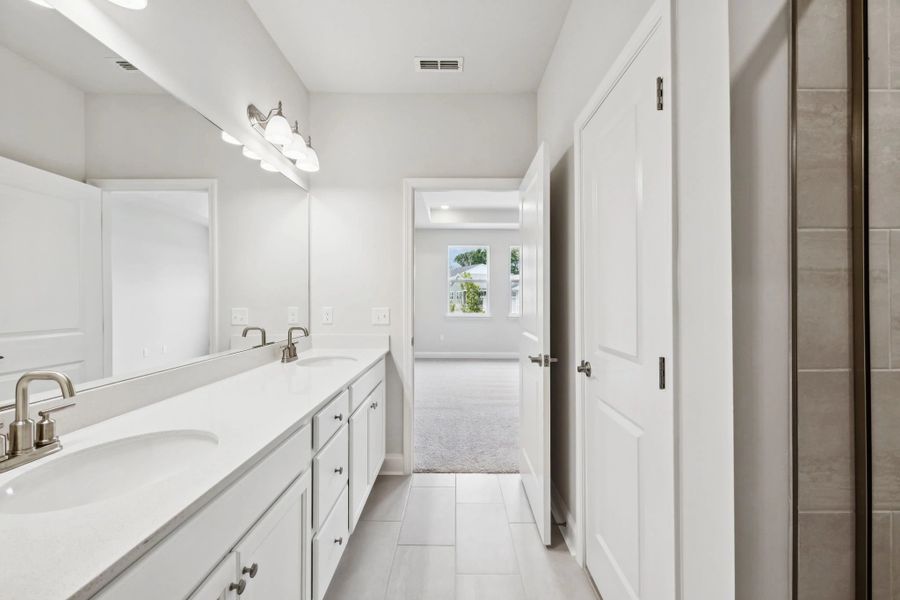 Furnished interior view inside a new home in Cedars at Cane Ridge | 55+ Community, Antioch (Image 15).