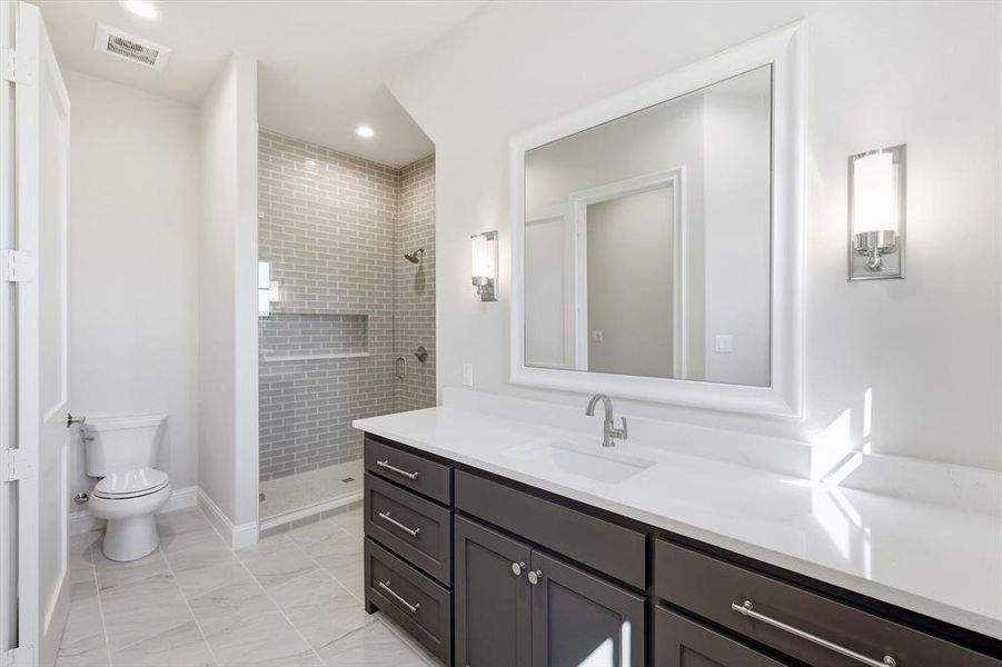 Furnished interior view inside a new home in , Bartonville (Image 14).