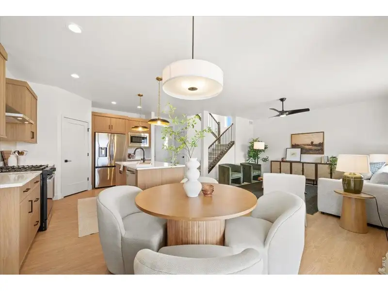 Furnished interior view inside a new home in , Windsor (Image 10).