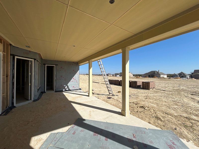 In-progress construction of a new home in Creekview Addition, Van Alstyne, TX (Image 13).