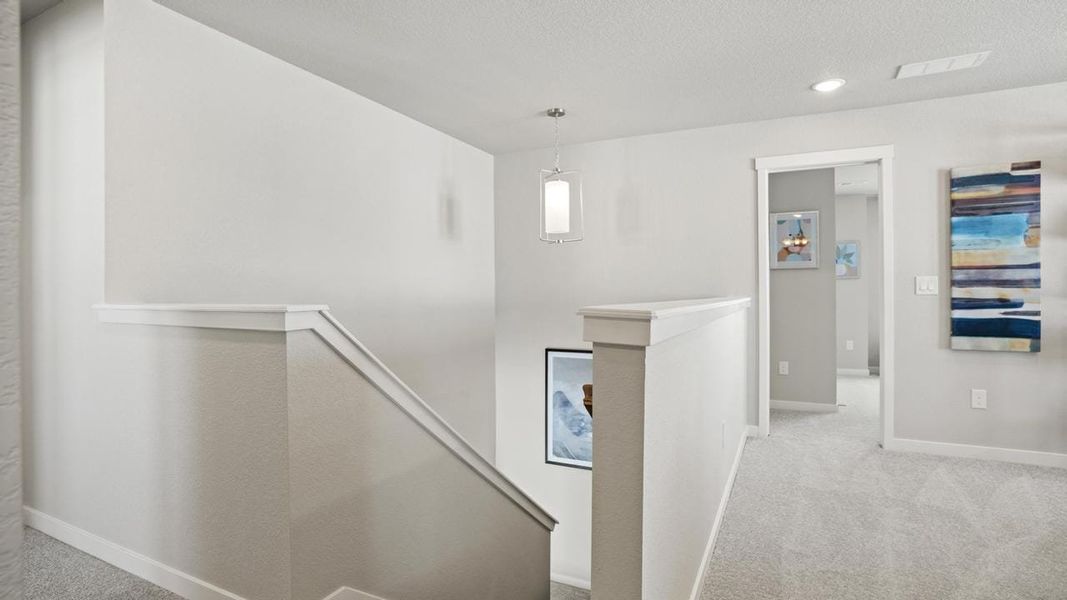 Spacious, unfurnished interior of a new home in Trails at Aspen Ridge-3, Colorado Springs (Image 20). Spacious, unfurnished interior of a new home in Trails at Aspen Ridge-3, Colorado Springs (Image 20).