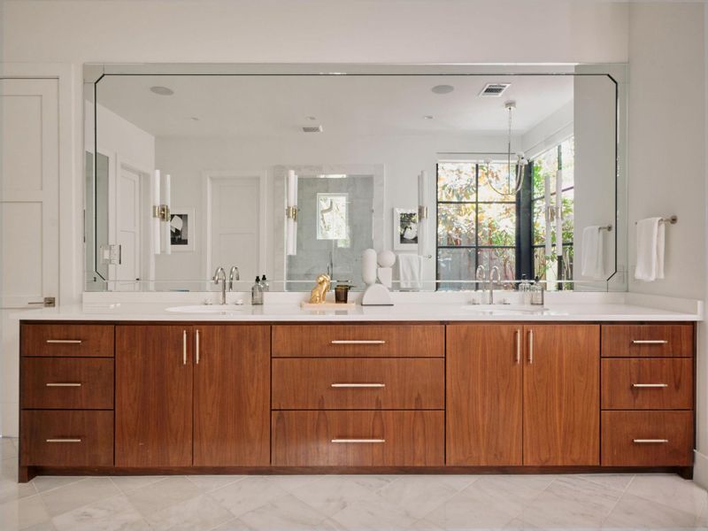Furnished interior view inside a new home in , Austin (Image 9).