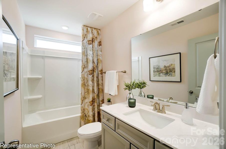 Furnished interior view inside a new home in Harrisburg Village, Harrisburg (Image 27).