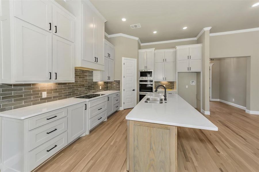 Furnished interior view inside a new home in , Poolville (Image 5).