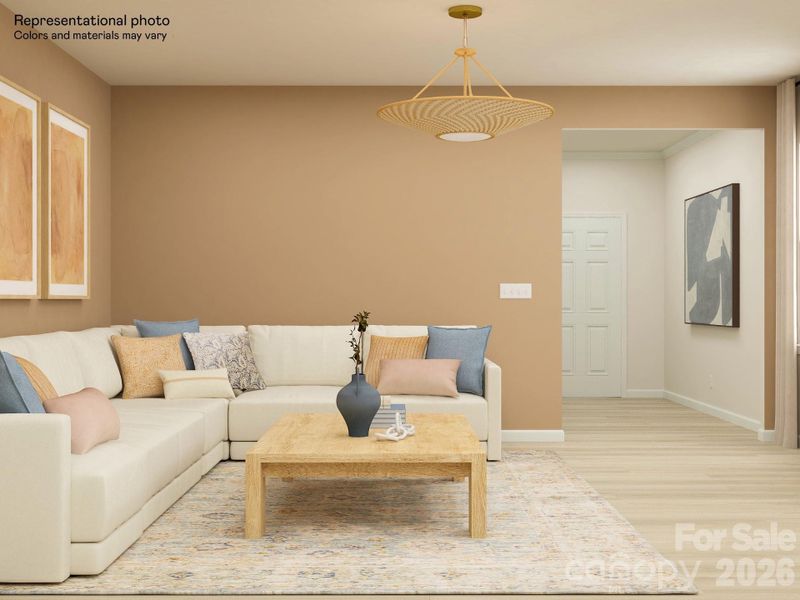 Furnished interior view inside a new home in Roselyn, Lancaster (Image 13).