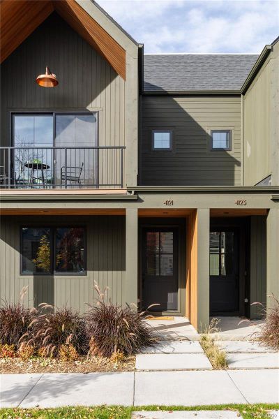 Exterior details and patio area of a home in , Denver (Image 30). Exterior details and patio area of a home in , Denver (Image 30).