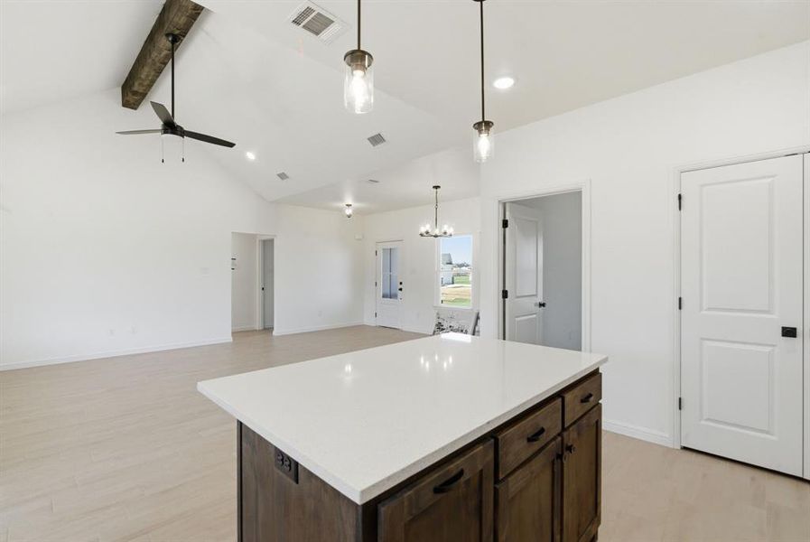 Furnished interior view inside a new home in , Lipan (Image 8).