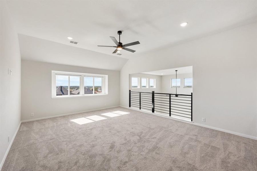 Spacious, unfurnished interior of a new home in Villages of Walnut Grove, Midlothian (Image 33).
