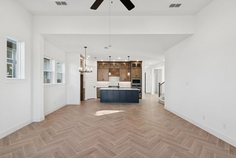 Furnished interior view inside a new home in , Katy (Image 7).
