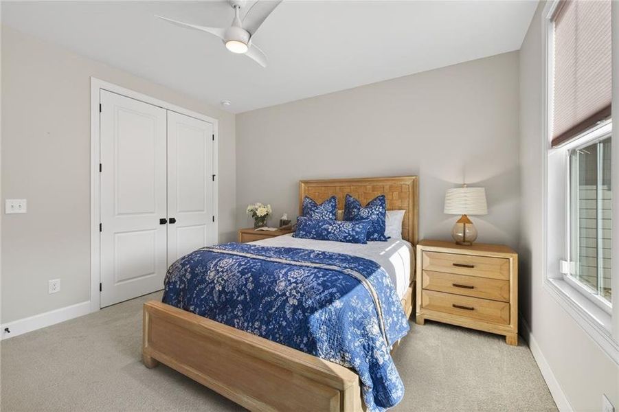 Furnished interior view inside a new home in , Hoschton (Image 31).