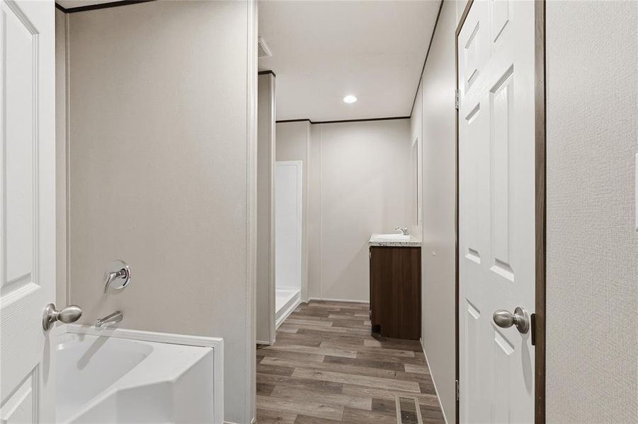 Furnished interior view inside a new home in , Quitman (Image 7).