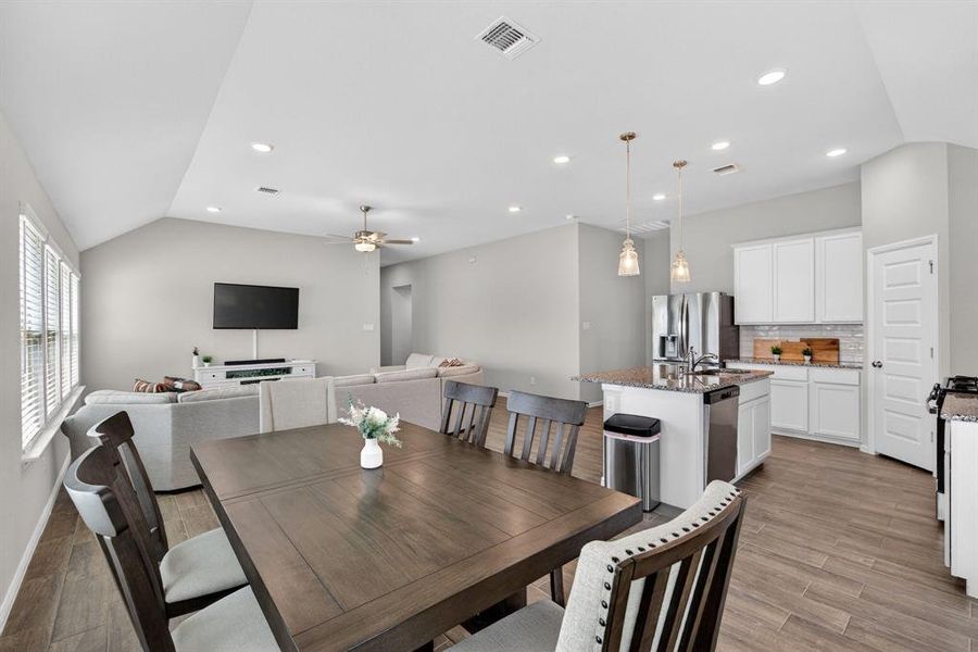 Furnished interior view inside a new home in Sagebrook, Denton (Image 19).