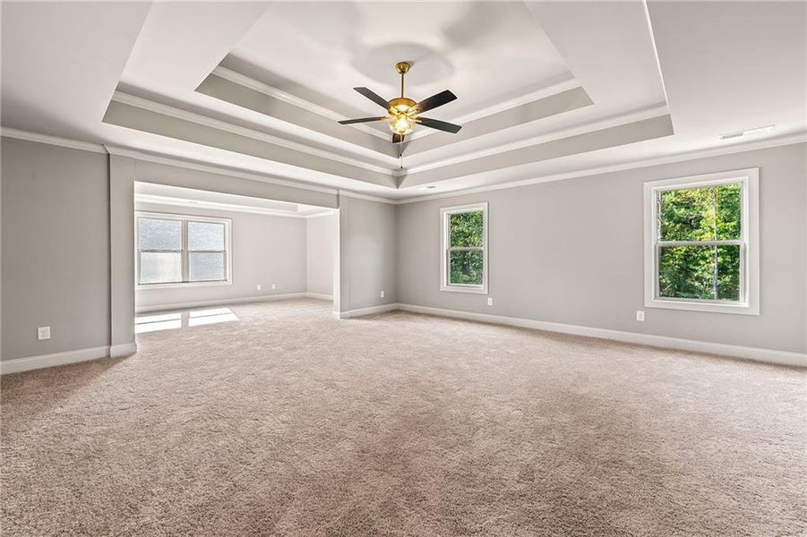 Spacious, unfurnished interior of a new home in Underwood Crossing, Covington (Image 19).