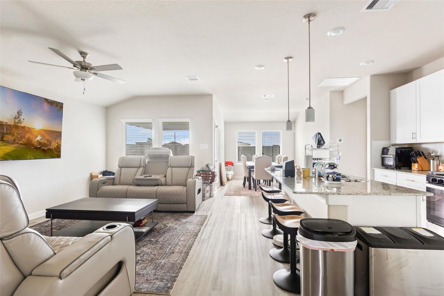 Furnished interior view inside a new home in , Crosby (Image 13). Furnished interior view inside a new home in , Crosby (Image 13).