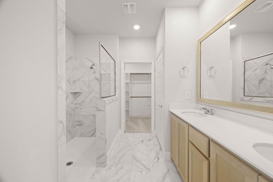 Front exterior of a new home in Redden Farms – Active Adult, Midlothian, TX, highlighting curb appeal (Image 18). Front exterior of a new home in Redden Farms – Active Adult, Midlothian, TX, highlighting curb appeal (Image 18).