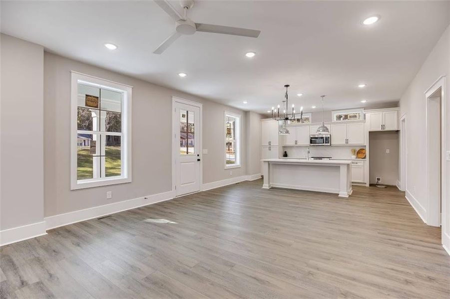 Spacious, unfurnished interior of a new home in , Bowdon (Image 24).