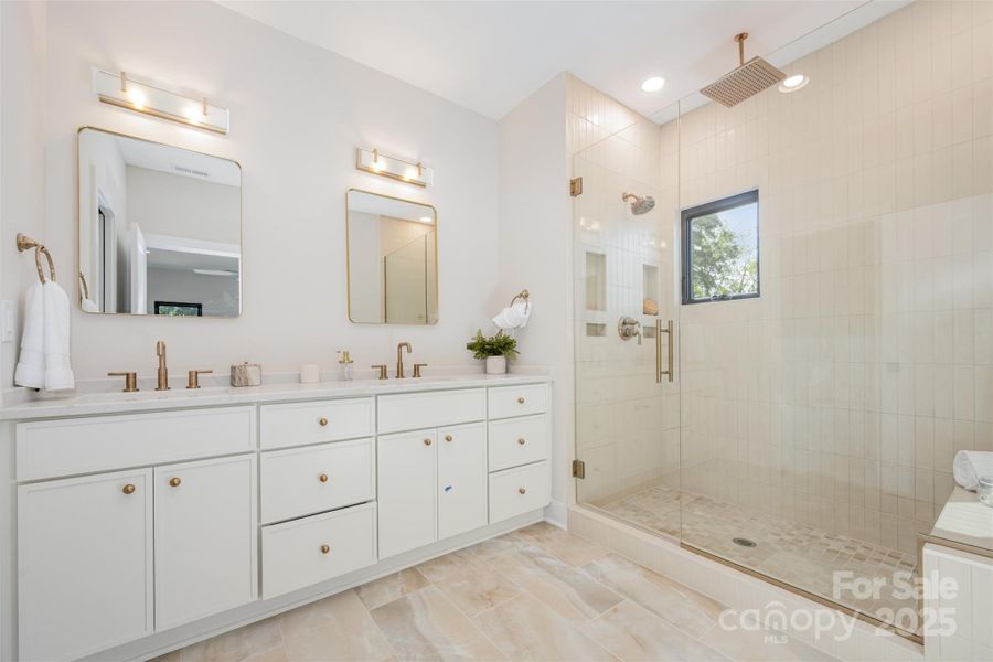 Furnished interior view inside a new home in , Charlotte (Image 12).