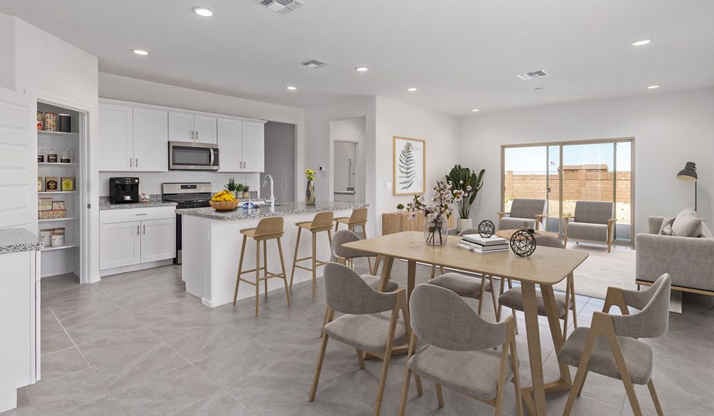 Representative furnished interior of a home built from the Madison by D.R. Horton in Saguaro Bloom, Marana (Image 4). Representative furnished interior of a home built from the Madison by D.R. Horton in Saguaro Bloom, Marana (Image 4).