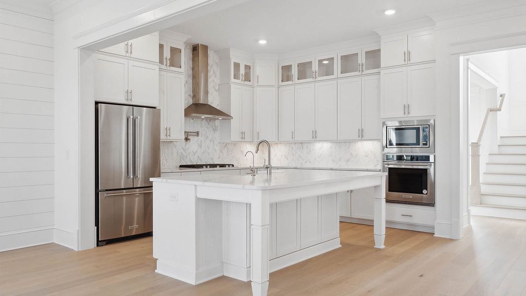 Representative furnished interior of a home built from the Cayman by D.R. Horton in Parkside, Santa Rosa Beach (Image 10).
