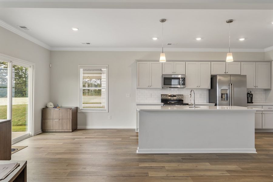 Furnished interior view inside a new home in Tucker Ridge, Pendleton (Image 9).