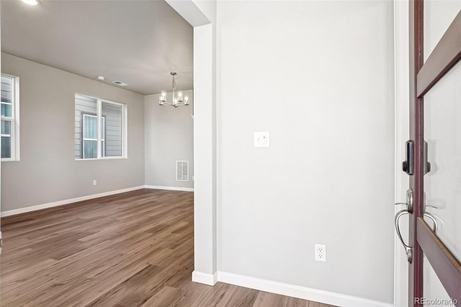 Spacious, unfurnished interior of a new home in Parkway at Prairie Center Village, Brighton (Image 20).