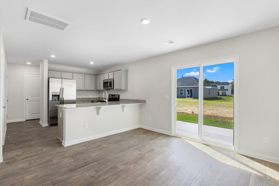 Representative unfurnished interior of a home built from the Poplar B by McGuinn Homes in Reserve at Mill Creek, Columbia (Image 36).