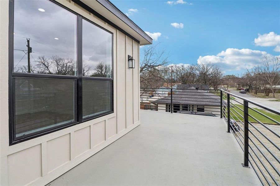 Exterior details and patio area of a home in , McKinney (Image 25).