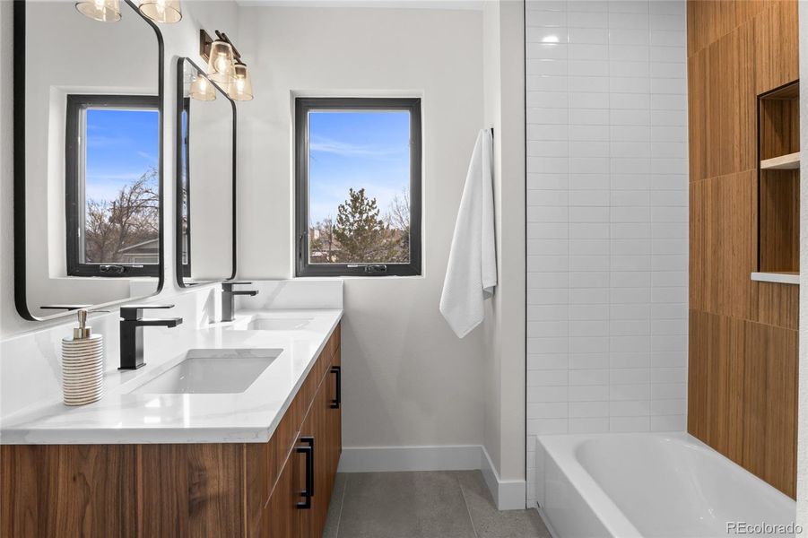 Furnished interior view inside a new home in , Englewood (Image 38). Furnished interior view inside a new home in , Englewood (Image 38).