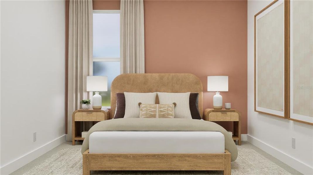 Furnished interior view inside a new home in Meadow Pointe: Classic Collection, Groveland (Image 14).