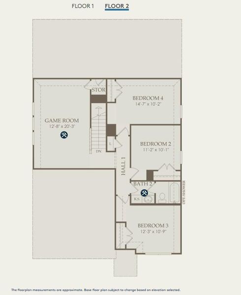 2D floor plan layout of this home in Ryehill, Sugar Land, TX (Image 3). 2D floor plan layout of this home in Ryehill, Sugar Land, TX (Image 3).