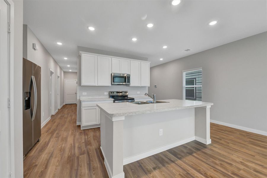 Furnished interior view inside a new home in Barrett Crossing, Crosby (Image 6).
