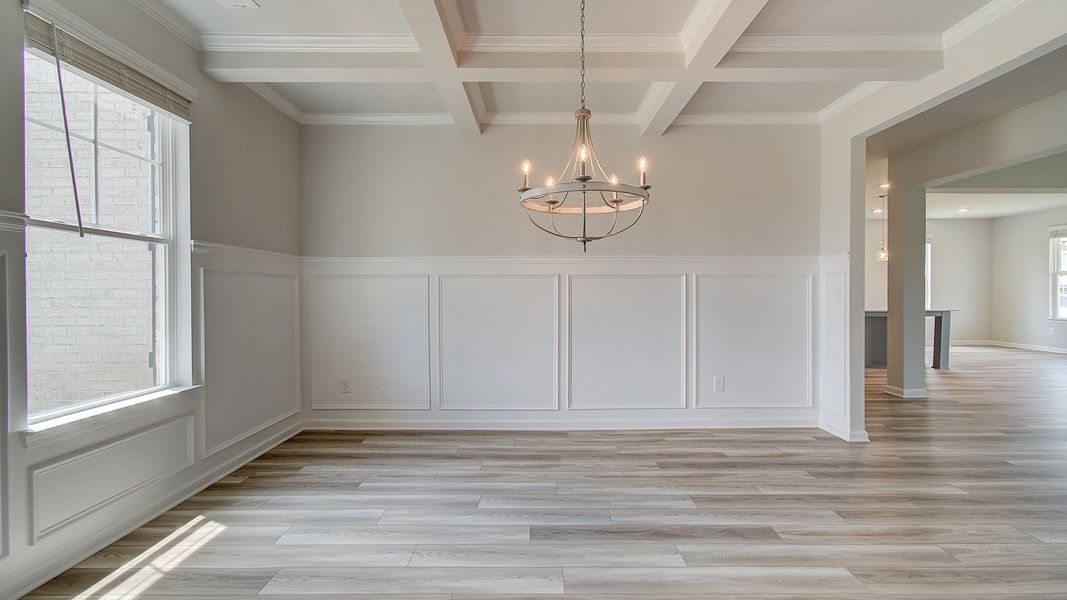 Furnished interior view inside a new home in Westwind Estates, Hampton (Image 7).
