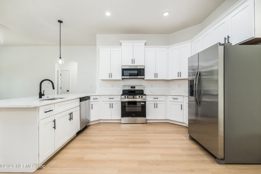 Furnished interior view inside a new home in , Keystone Heights (Image 7).