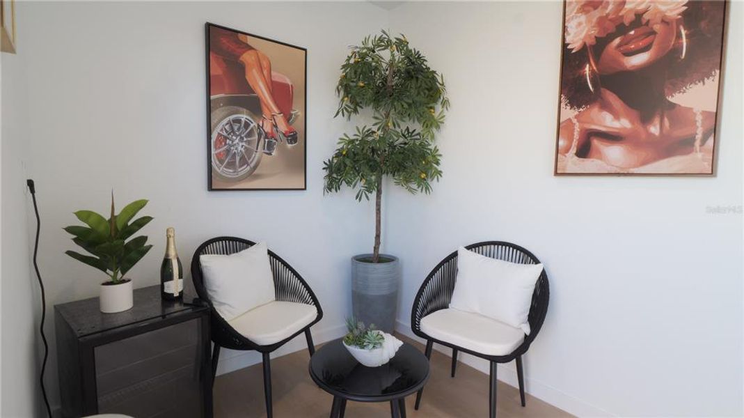 Furnished interior view inside a new home in , St. Petersburg (Image 8).