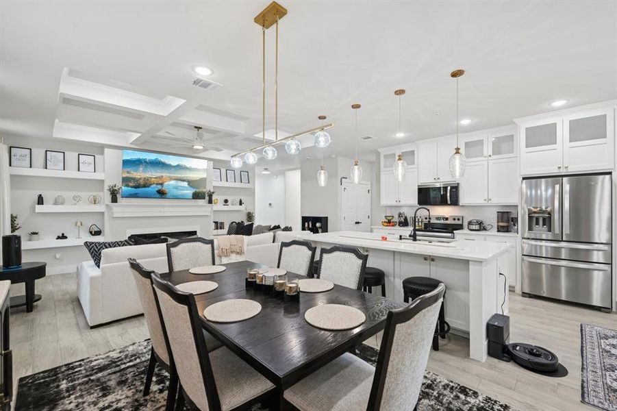 Furnished interior view inside a new home in , Granbury (Image 19).