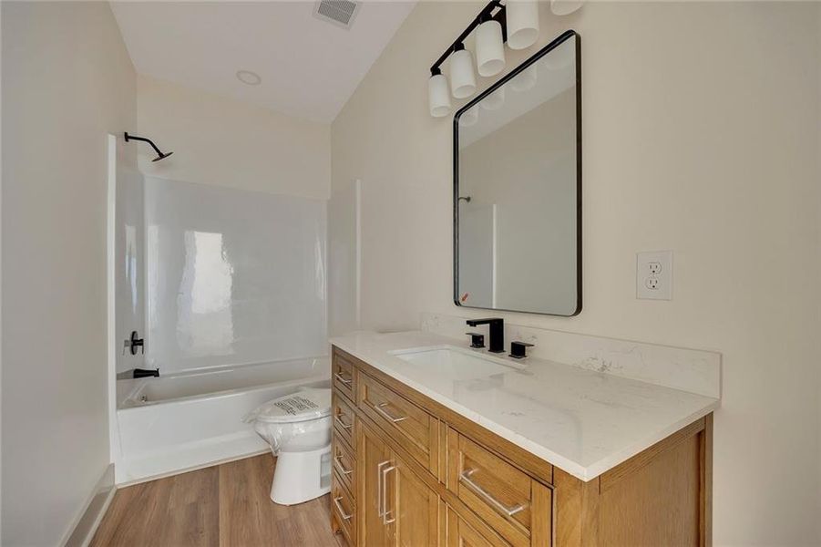 Furnished interior view inside a new home in , Silver Creek (Image 9).