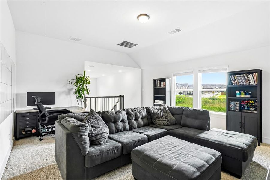 Furnished interior view inside a new home in The Villages of Hurricane Creek, Anna (Image 10).