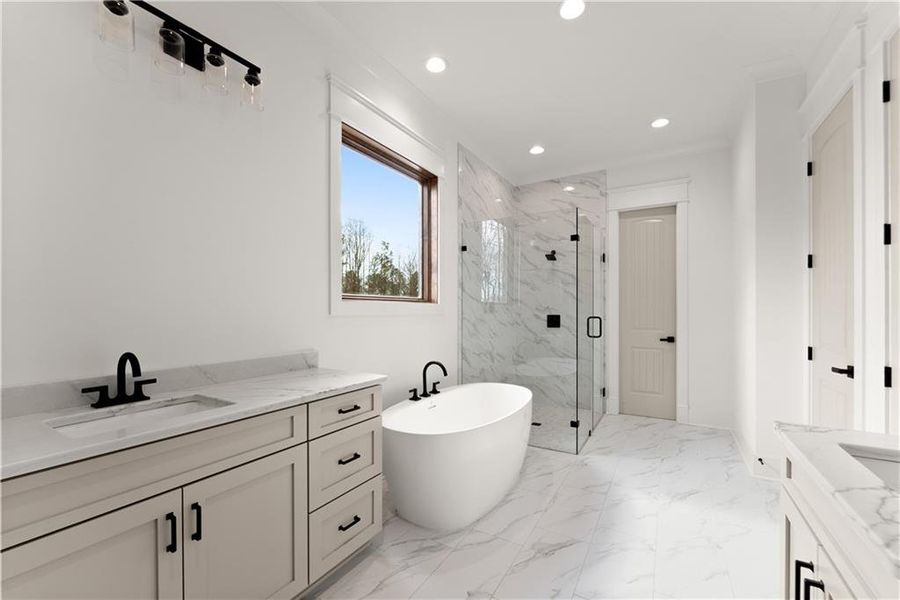 Furnished interior view inside a new home in , Gainesville (Image 14).