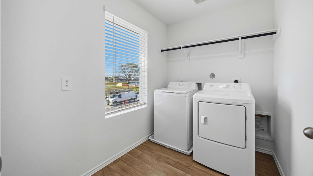 Furnished interior view inside a new home in Legacy Village, Houston (Image 5).