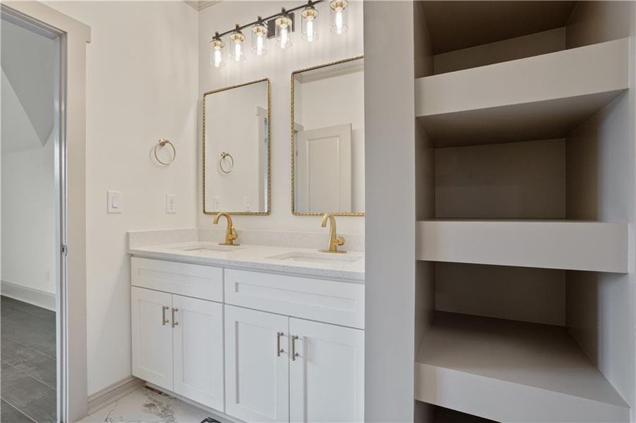 Furnished interior view inside a new home in , Dacula (Image 47).
